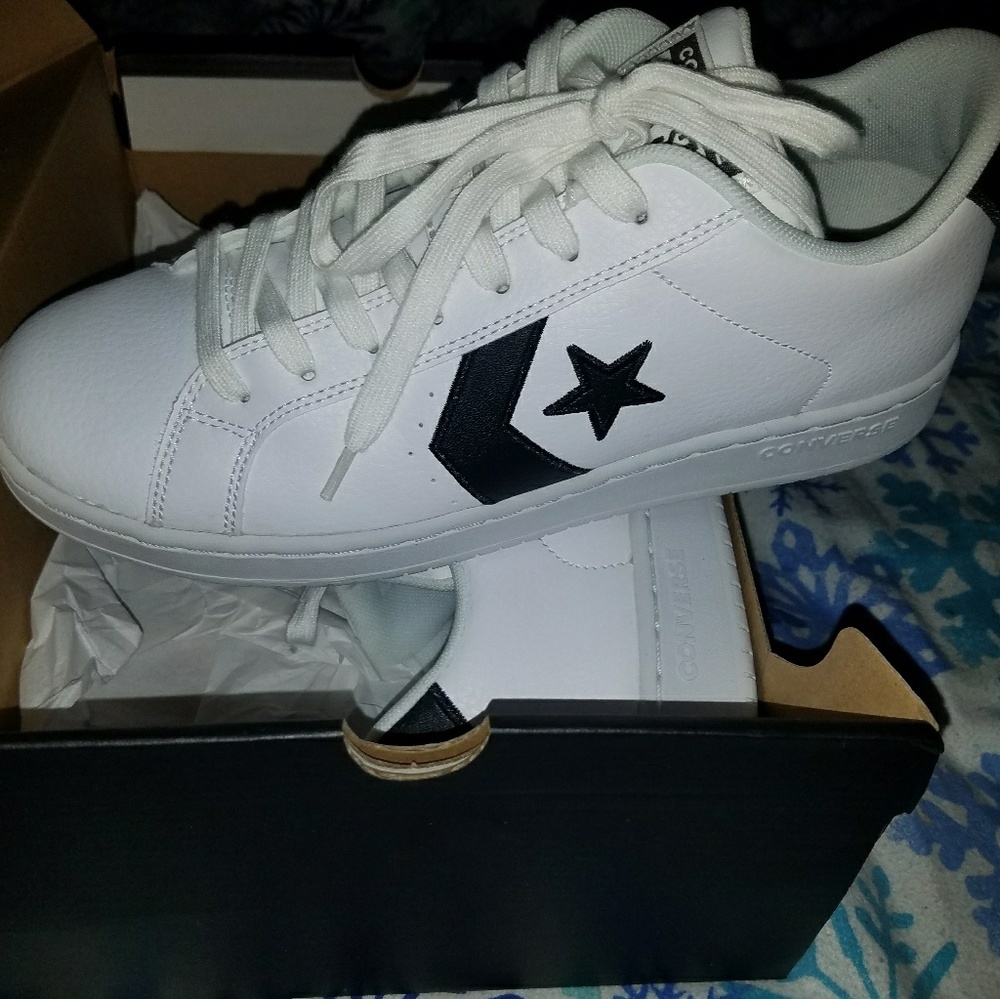 All leather converse